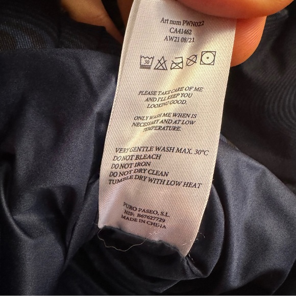 Paloma Wool Newton Puffer Jacket in Navy (sz L) - Picture 9 of 13